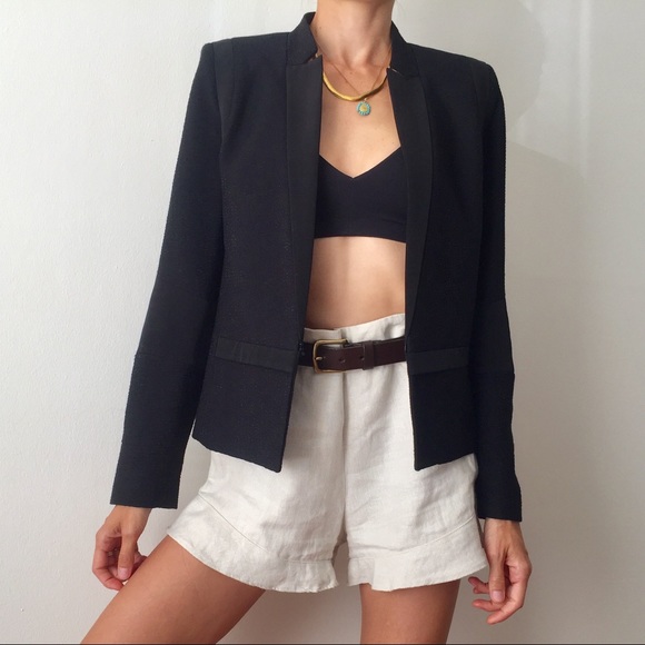 Sandro Jacquard Tailored Jacket Size Small - Picture 3 of 12